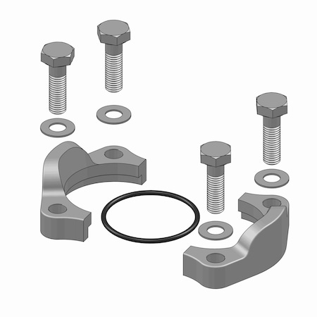 Tompkins Hydraulic Fitting-Flange48FL C61 SPLIT FLANGE KIT SFK-48-KIT
